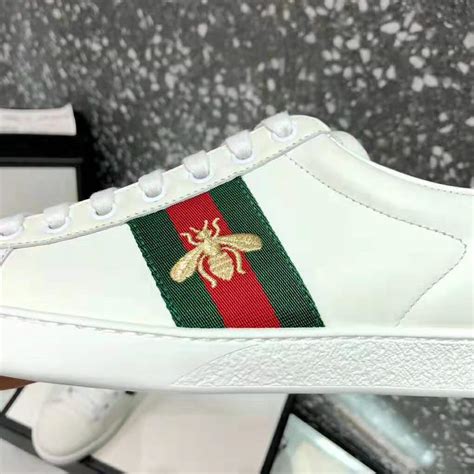 gucci bumble bee shoes|Gucci ace bee embroidered.